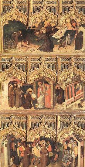 Master Francke Scenes from the Life of St Francis Germany oil painting art